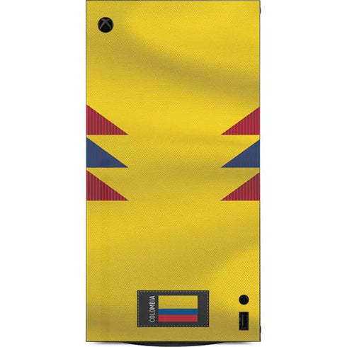 Colombia Soccer Flag XBox Series X Digital Edition Console Skin